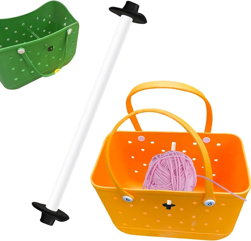 Nexolia Compatible Spinners with 2 Straw Sleeves, Transparent Yarn Wheels for Crochet and Knitting DIY Craft Supplies Handmade Yarn Racks for Spinning an Ideal Gift for Craftsmen and Hobbyists - Image 1